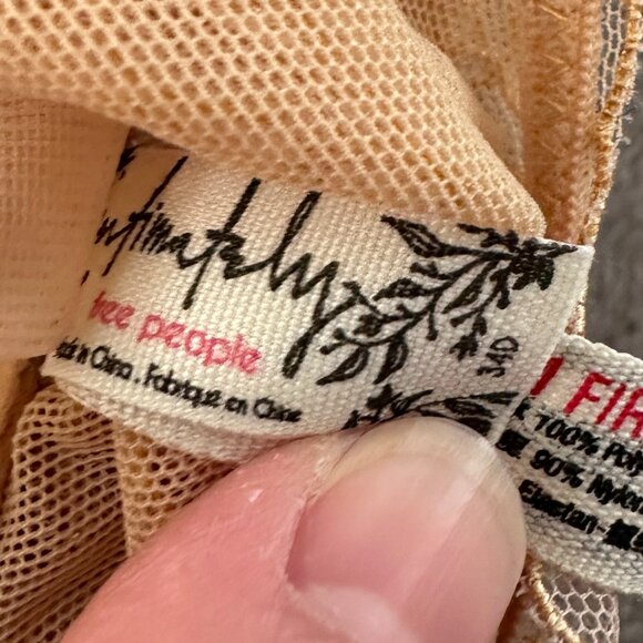 Intimately Free People Lucia Underwire Bra Women's 34D Lace - Picture 4 of 4